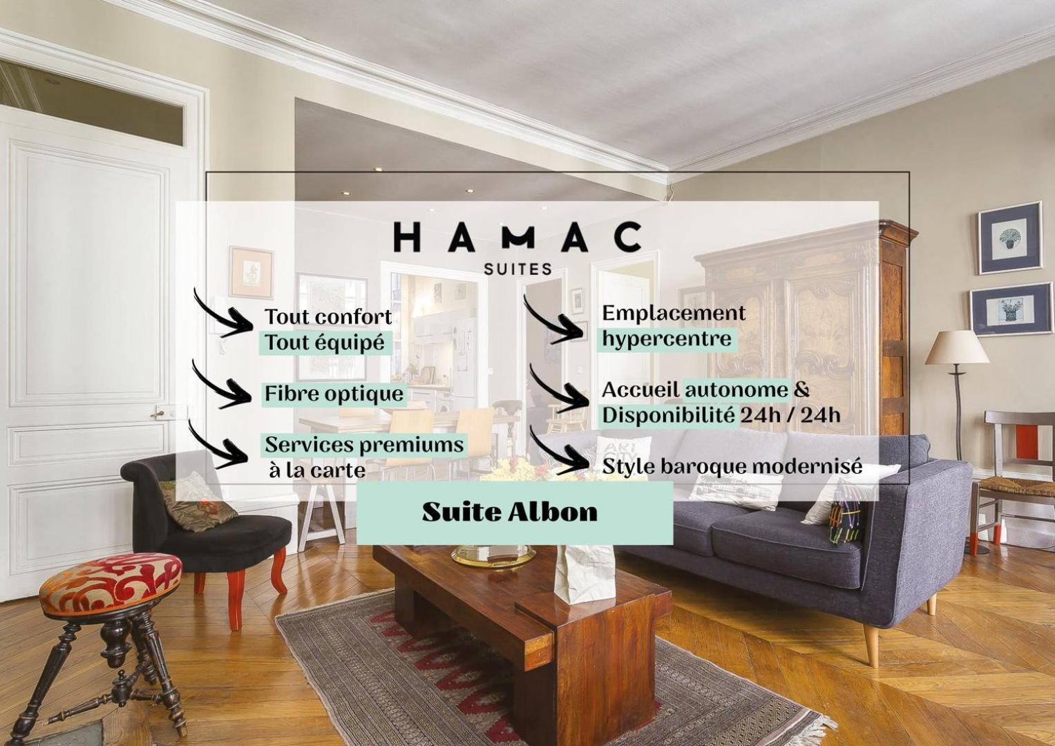 Hamac Suites - Suite Albon Saint Antoine - 4Pers Lyon Exteriör bild